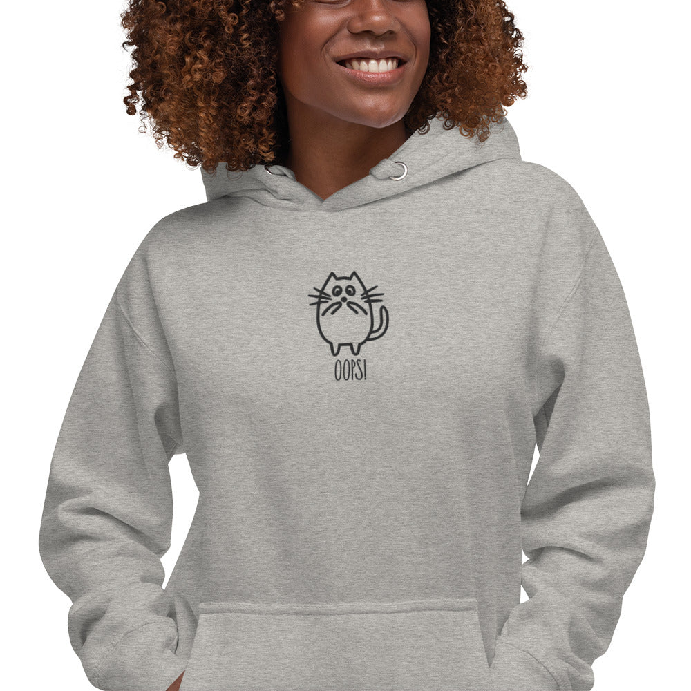 Bella Aster Oops, Cat Women's Hoodie