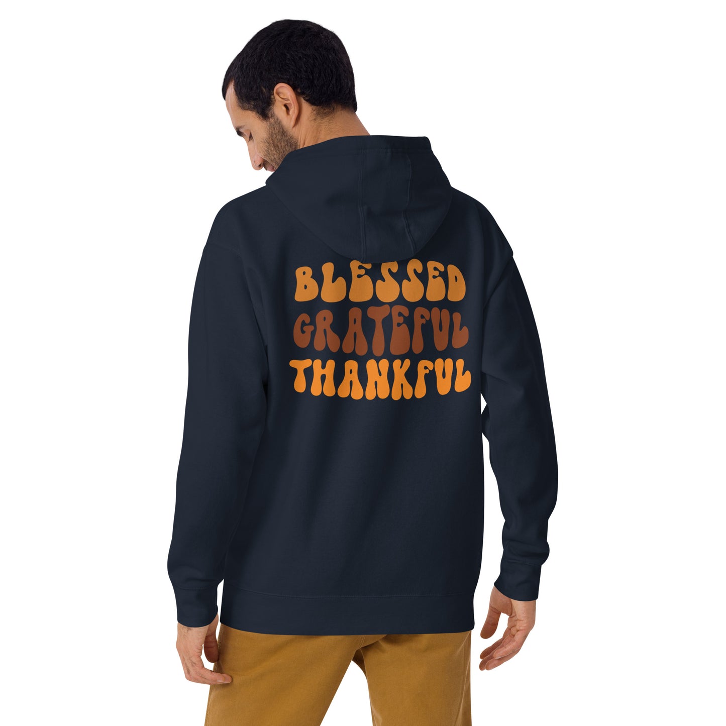 Blessed Grateful Thankful Unisex Hoodie