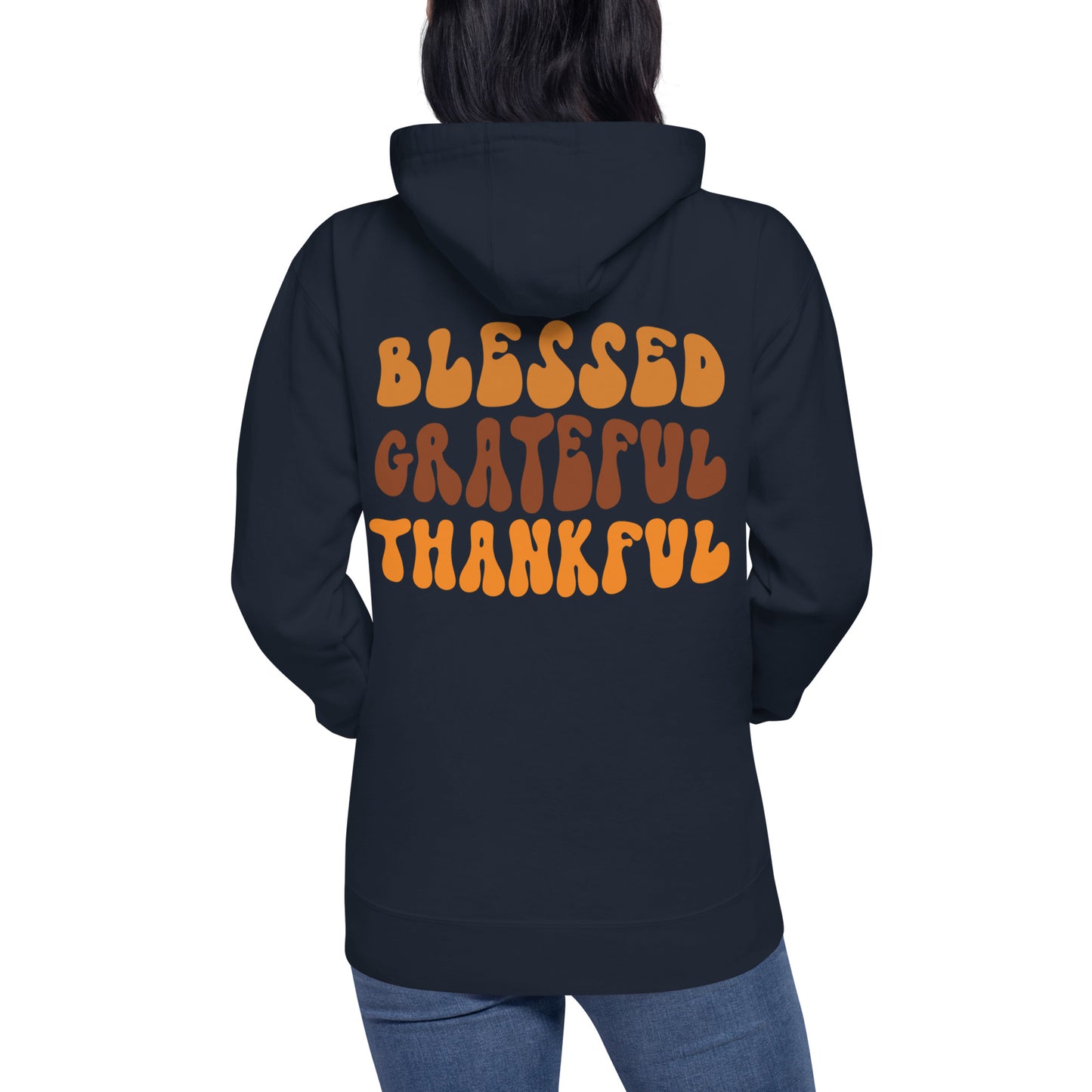 Blessed Grateful Thankful Unisex Hoodie