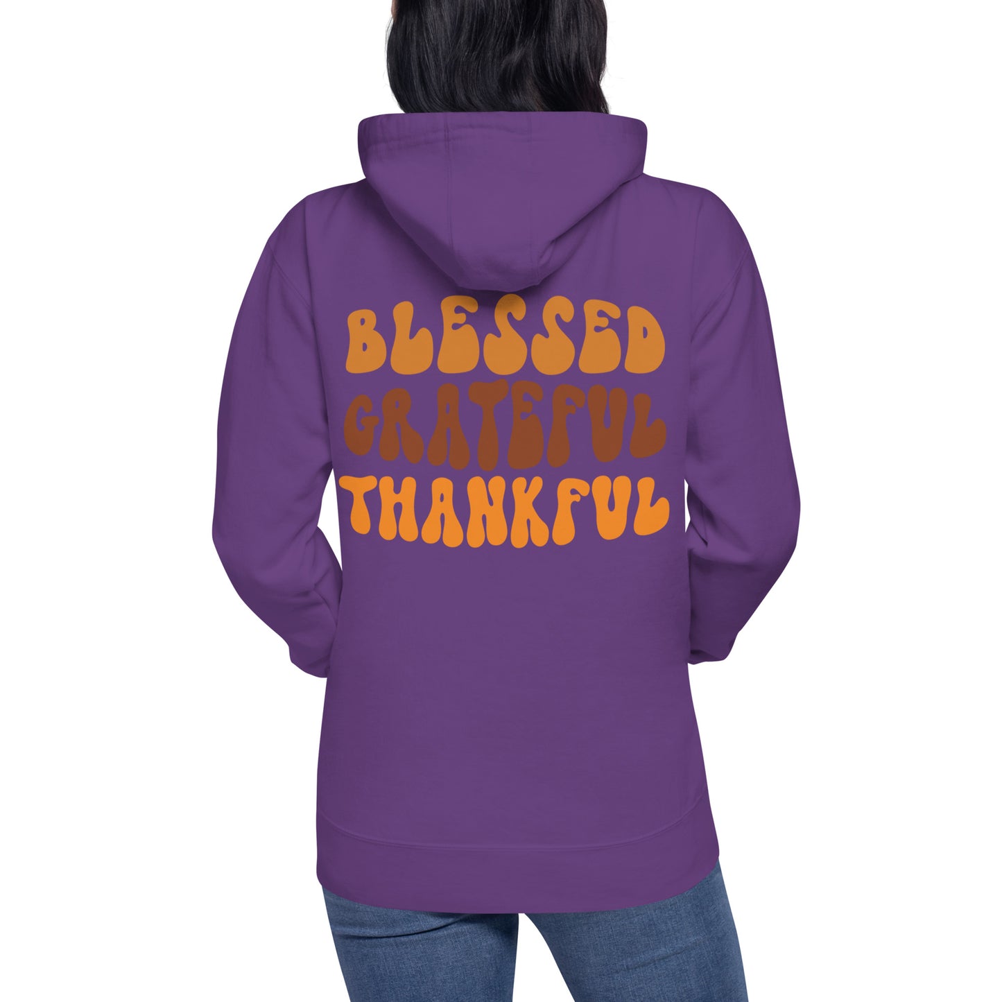 Blessed Grateful Thankful Unisex Hoodie