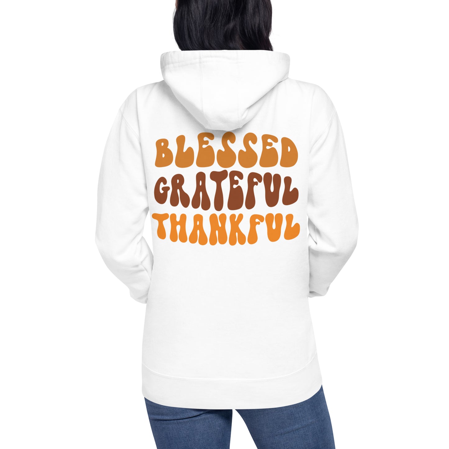 Blessed Grateful Thankful Unisex Hoodie