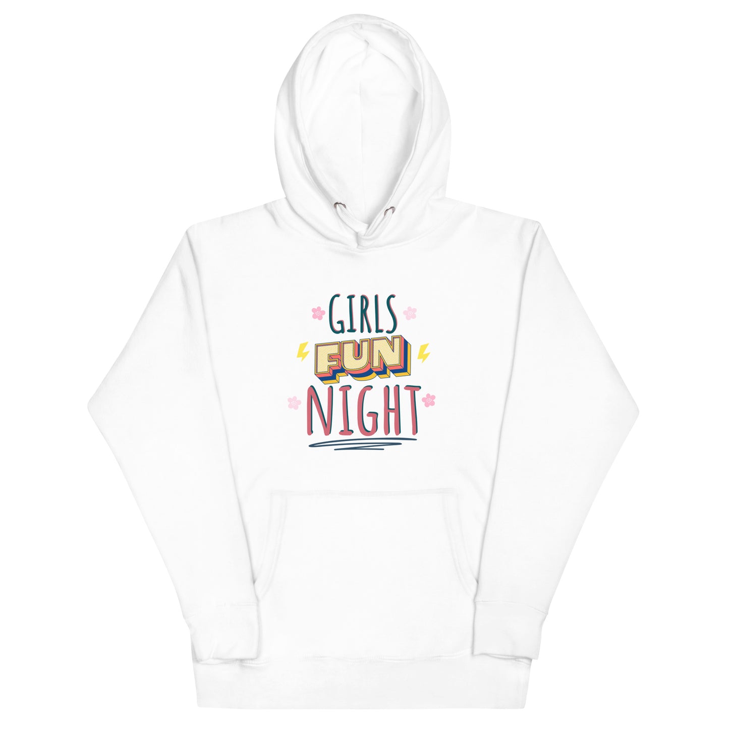 Girls Fun Night Graphic Hoodie