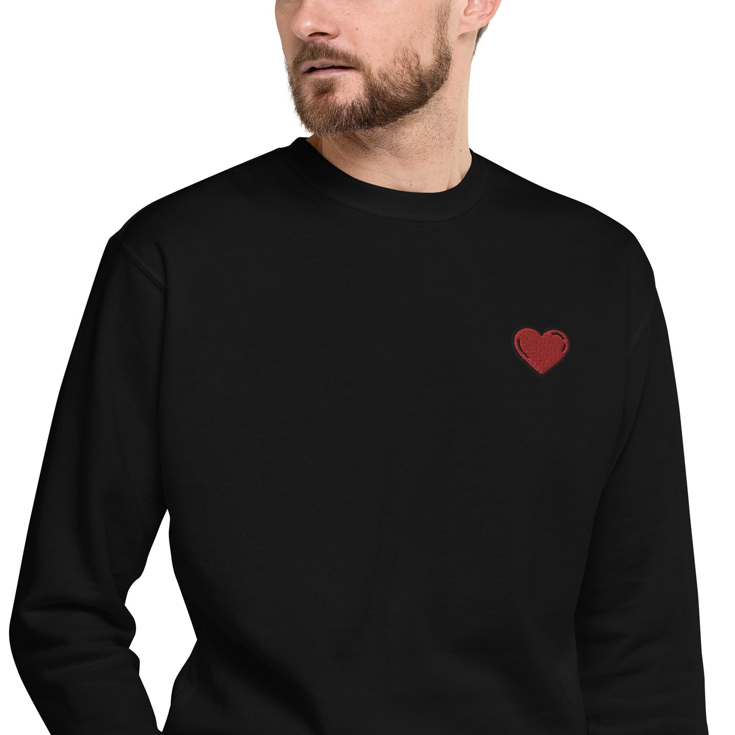 Sweetheart Embroidered Unisex Fleece Pullover