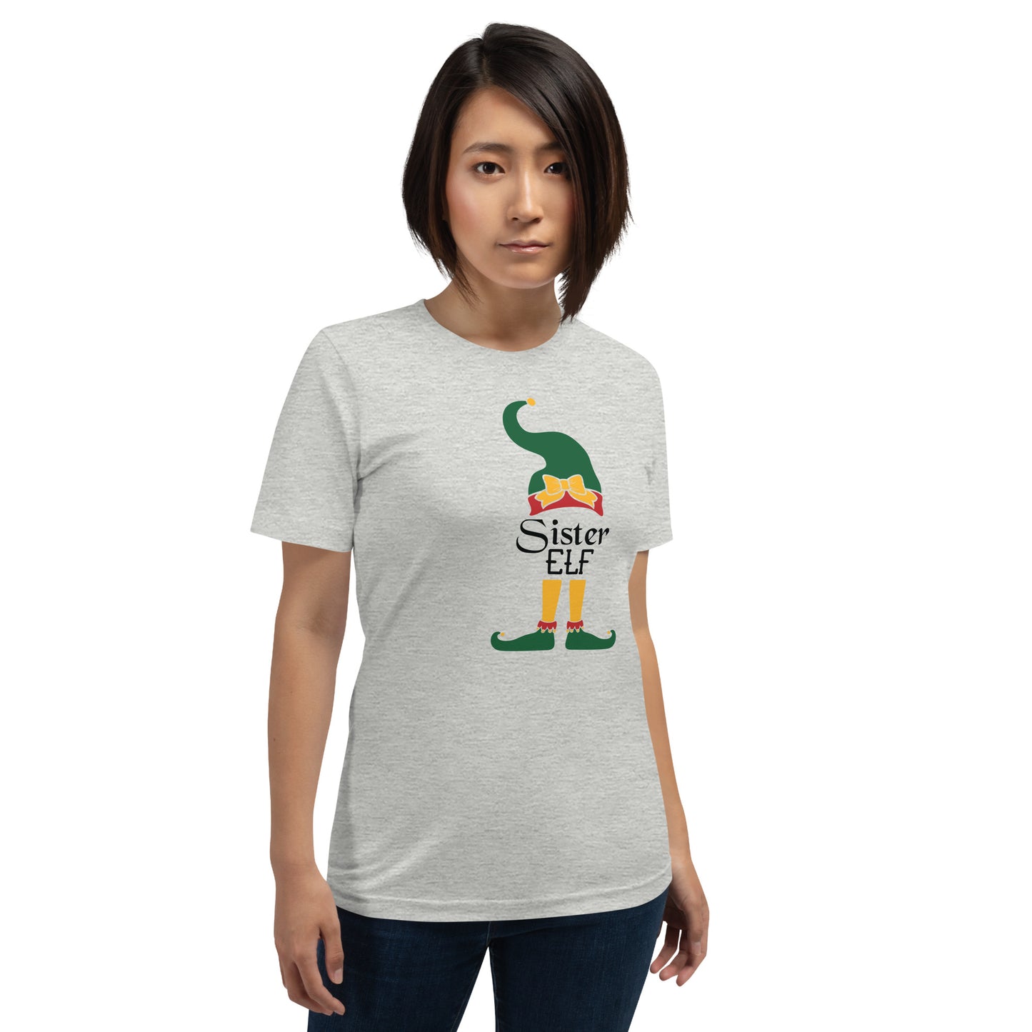 Sister Elf Christmas Tee