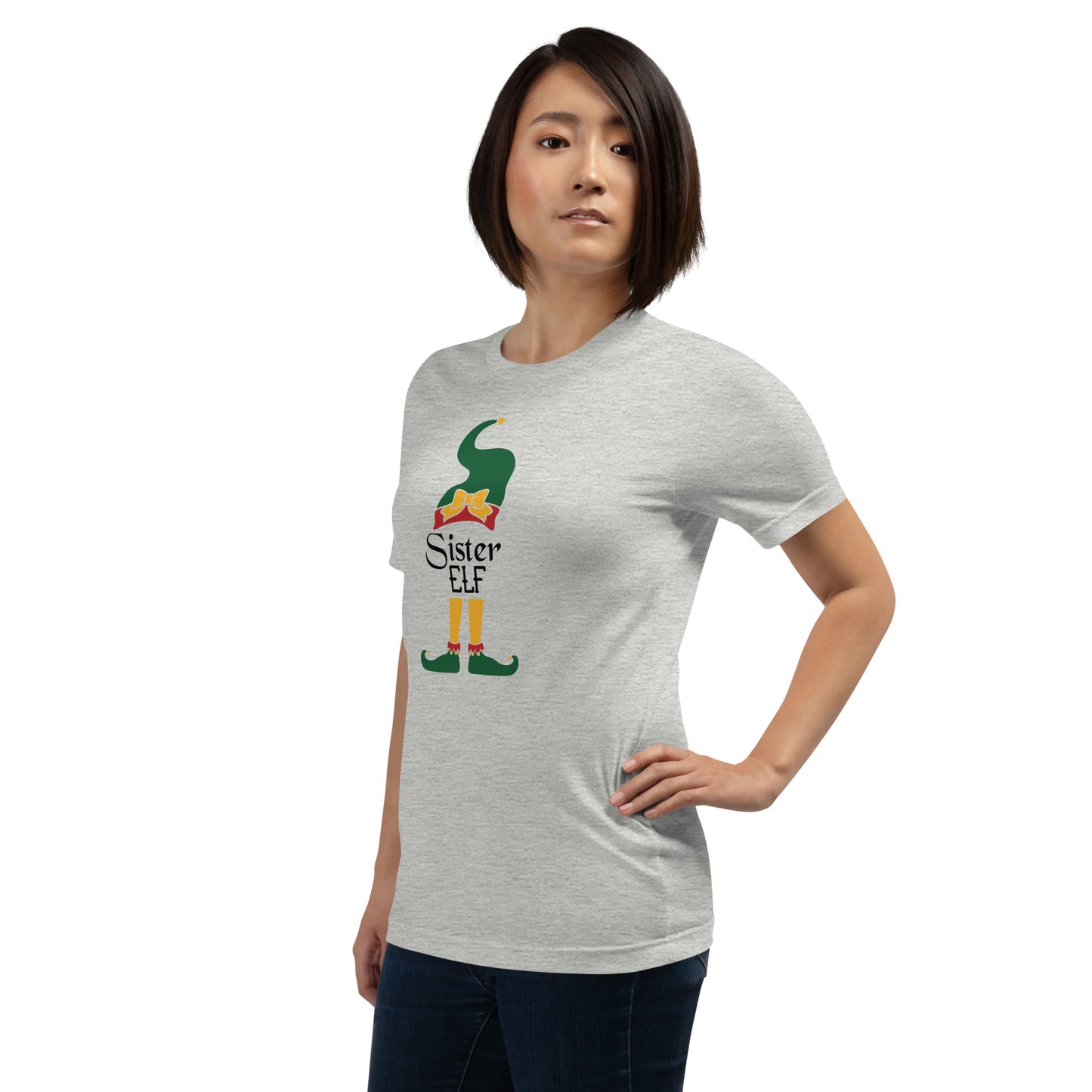 Sister Elf Christmas Tee
