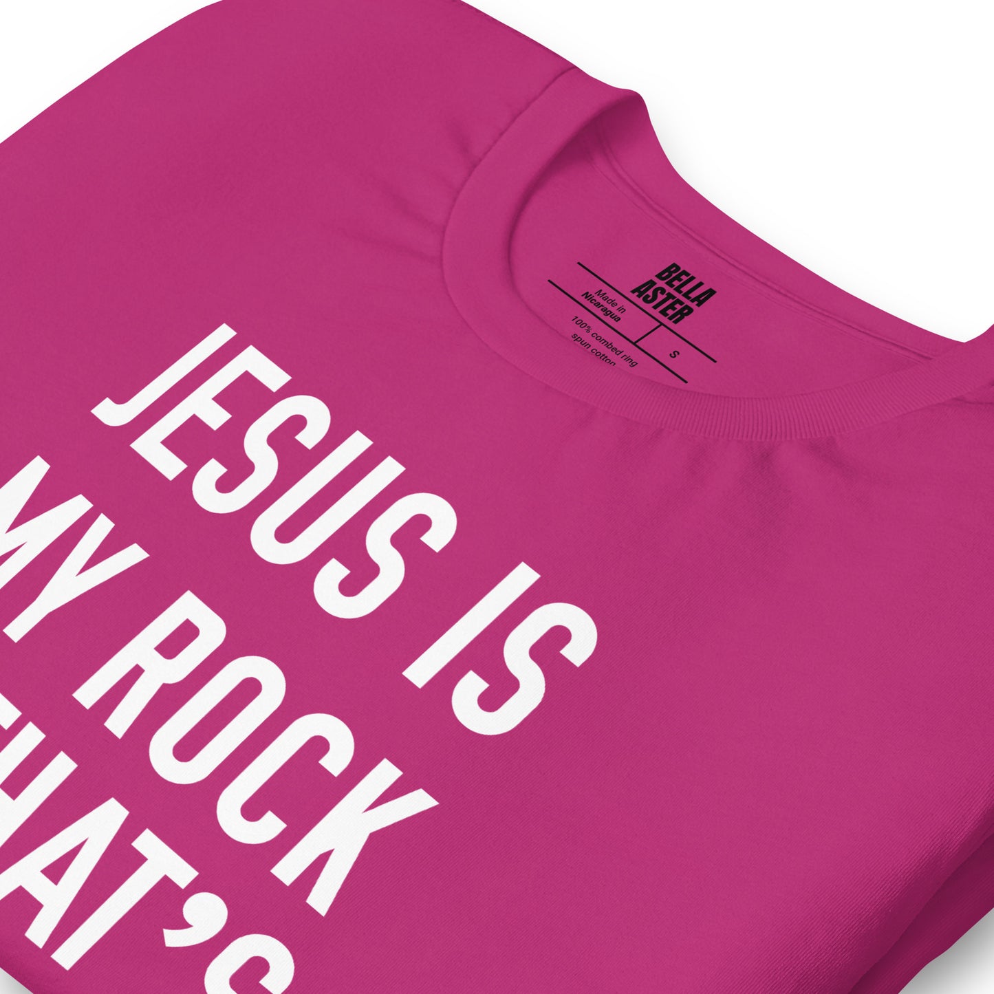 Jesus Is My Rock & That's How I Roll Graphic Tee - Women
