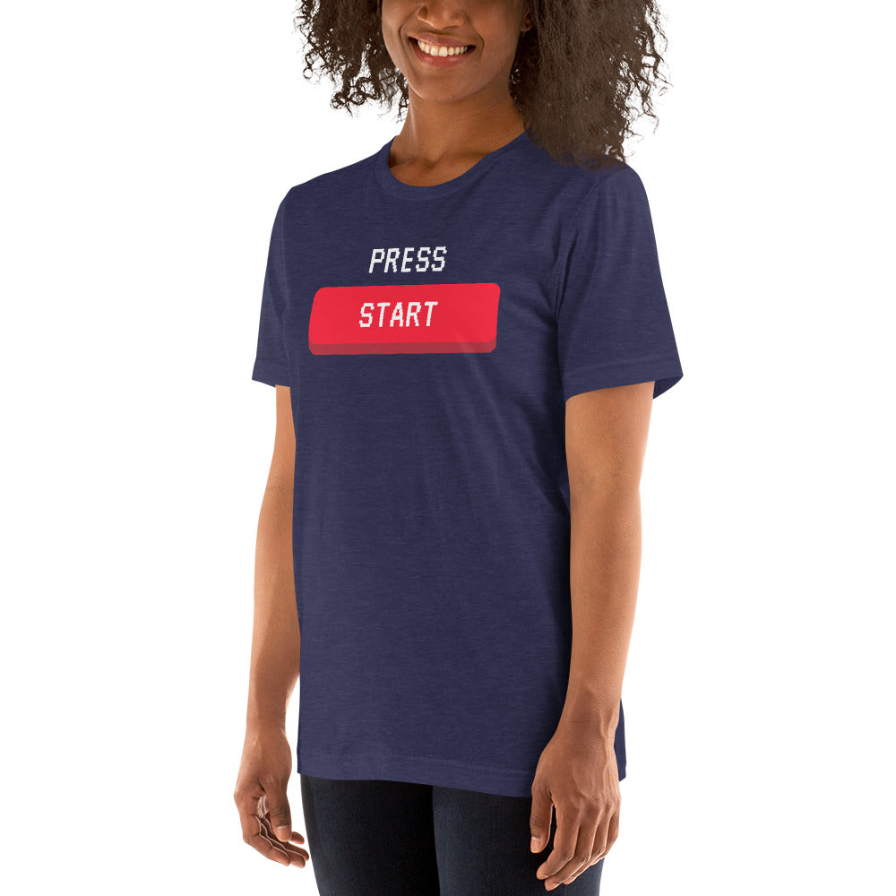 Press Start Unisex Graphic Tee
