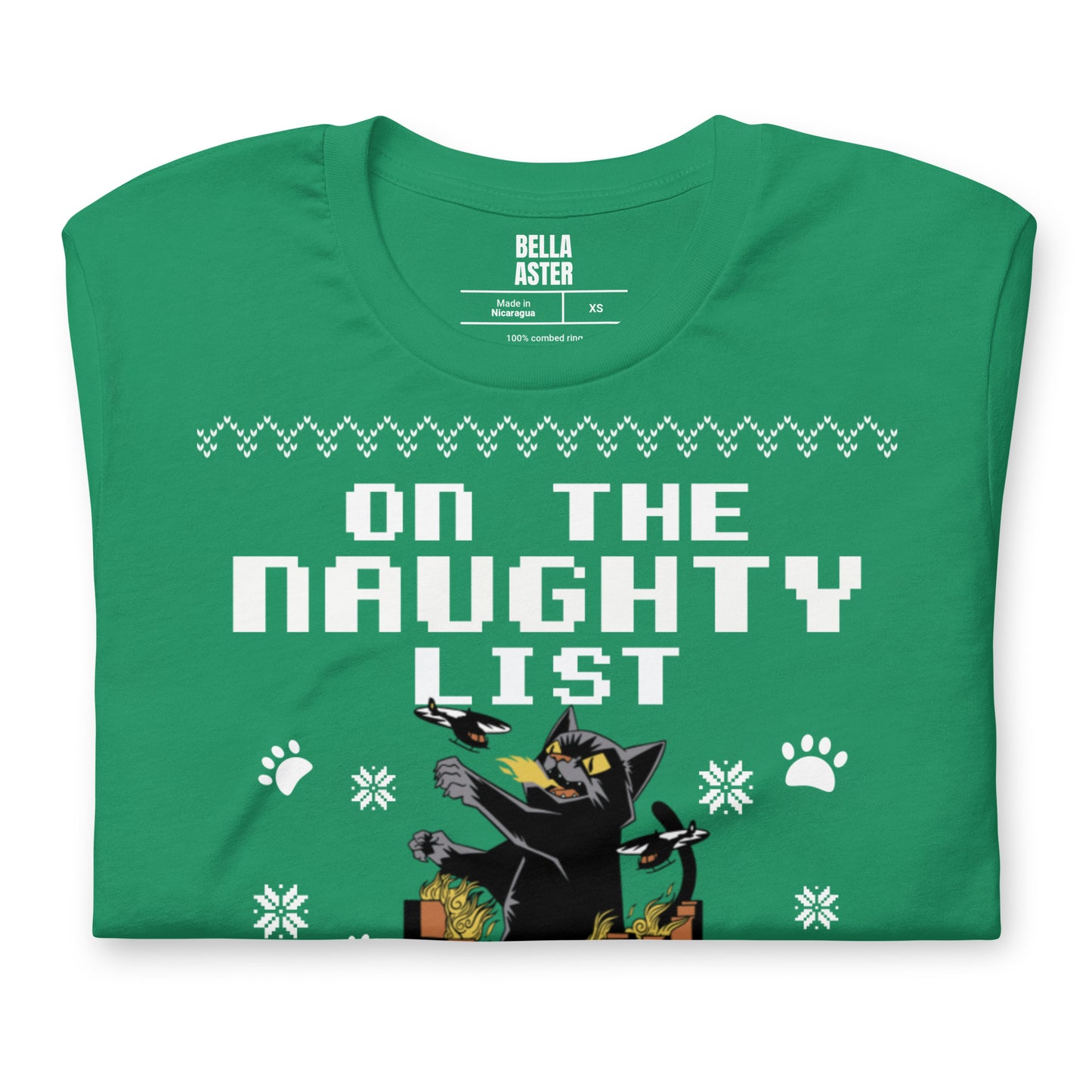 On The Naughty List And I Regret Nothing Unisex T-Shirt