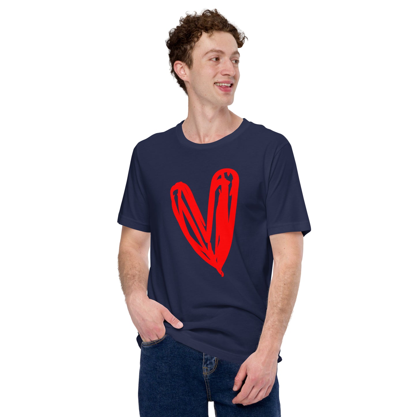 Red Heart Unisex T-Shirt