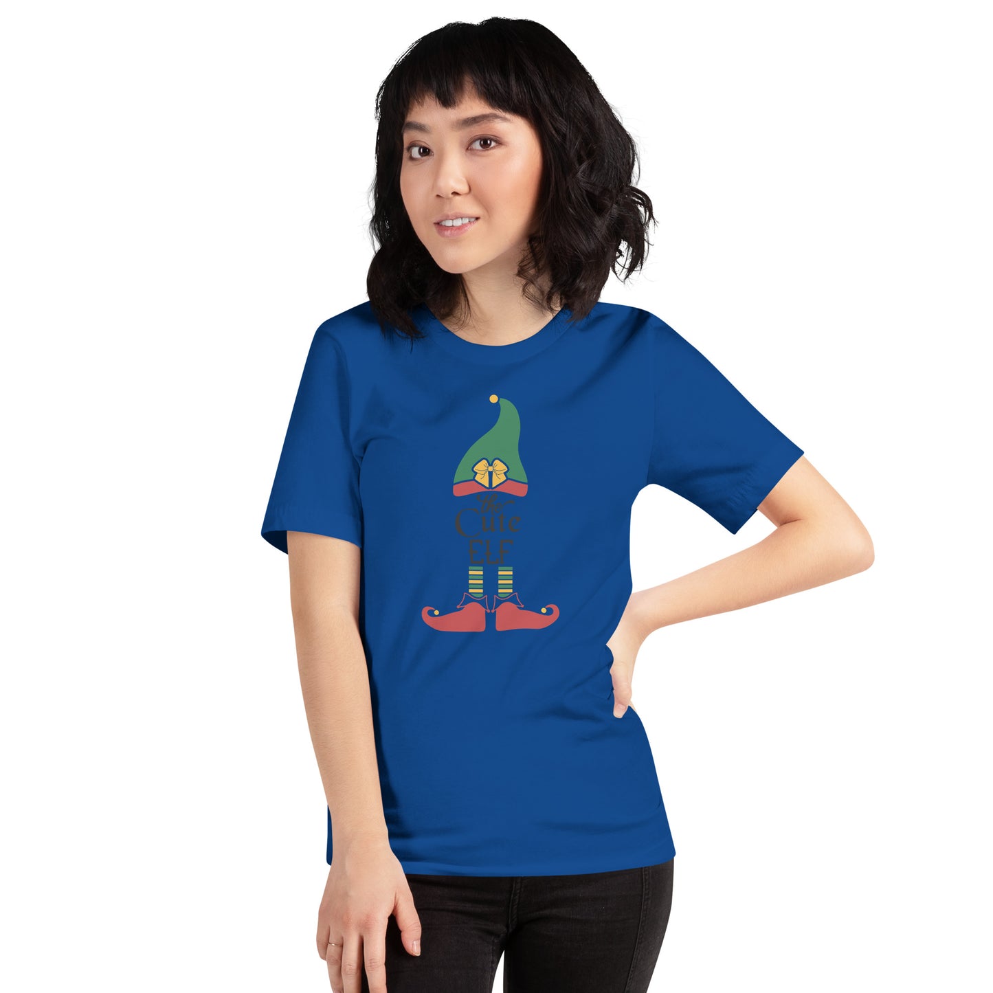 Cute Elf Short-Sleeve Graphic Tee