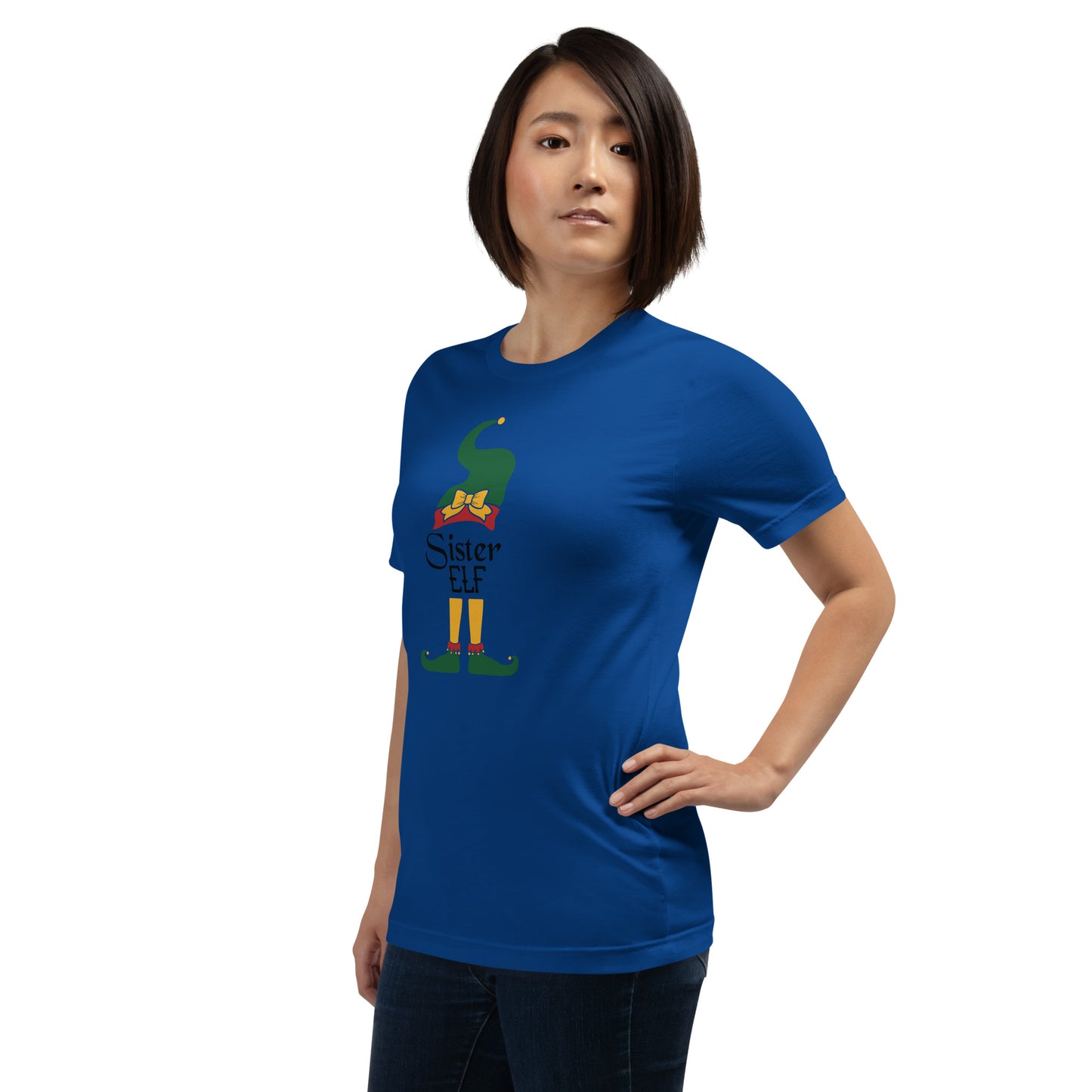 Sister Elf Christmas Tee