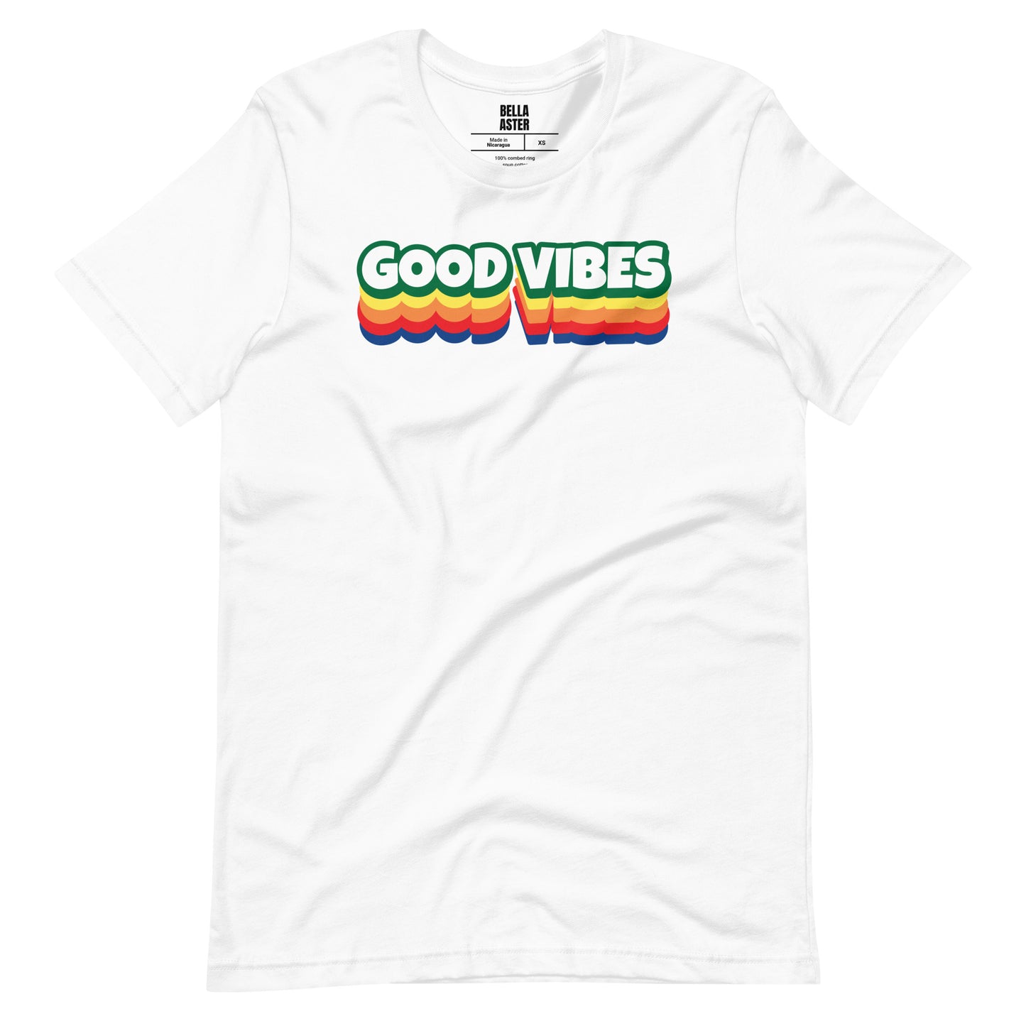 Women's Good Vibes Graphic Short-Sleeve Tee