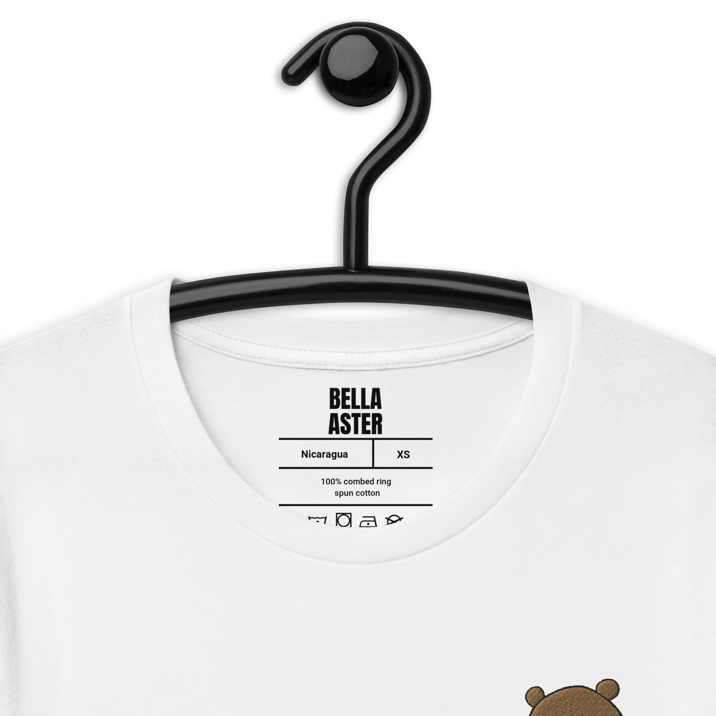 Embroidered Bear Unisex T-Shirt
