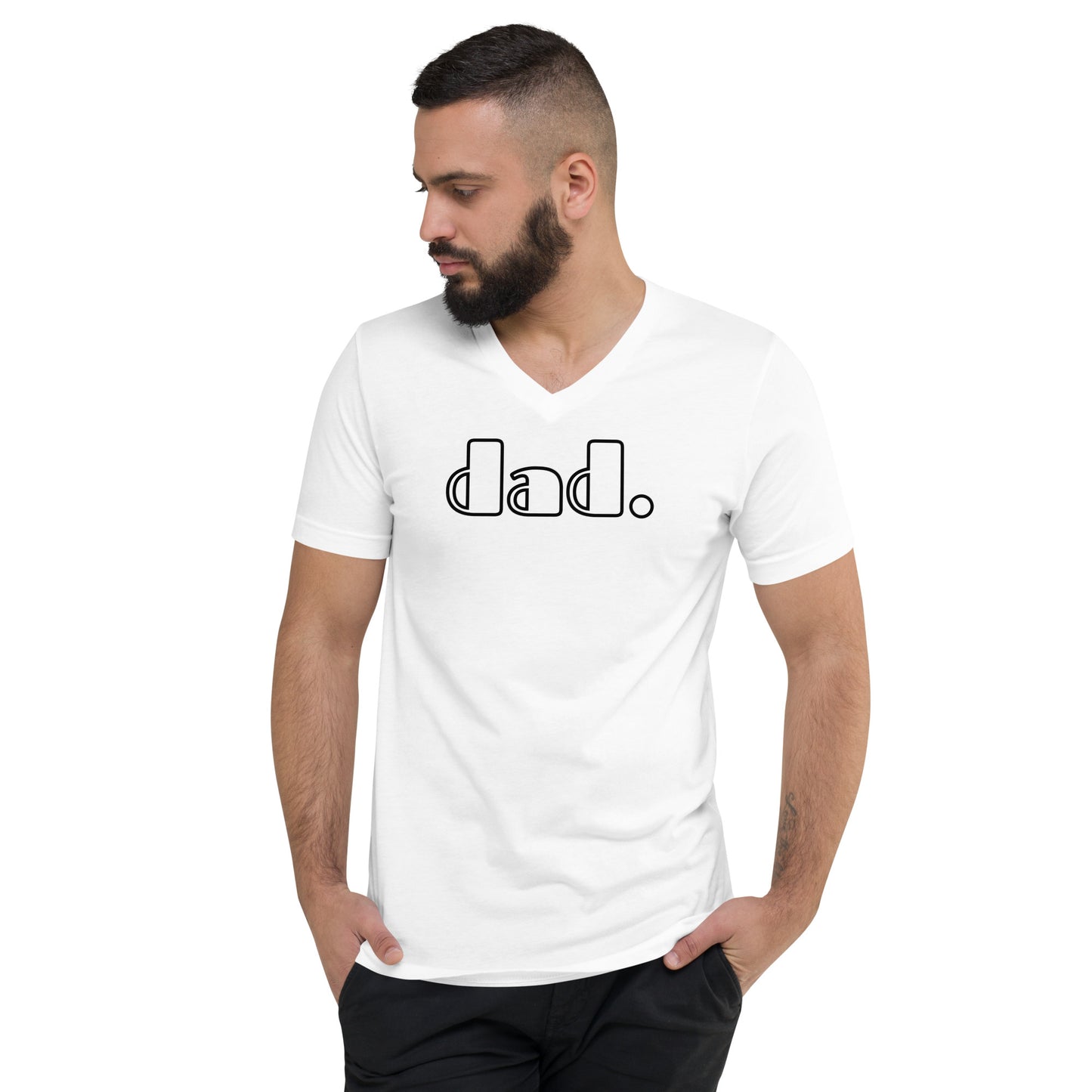Dad Short Sleeve V-Neck T-Shirt