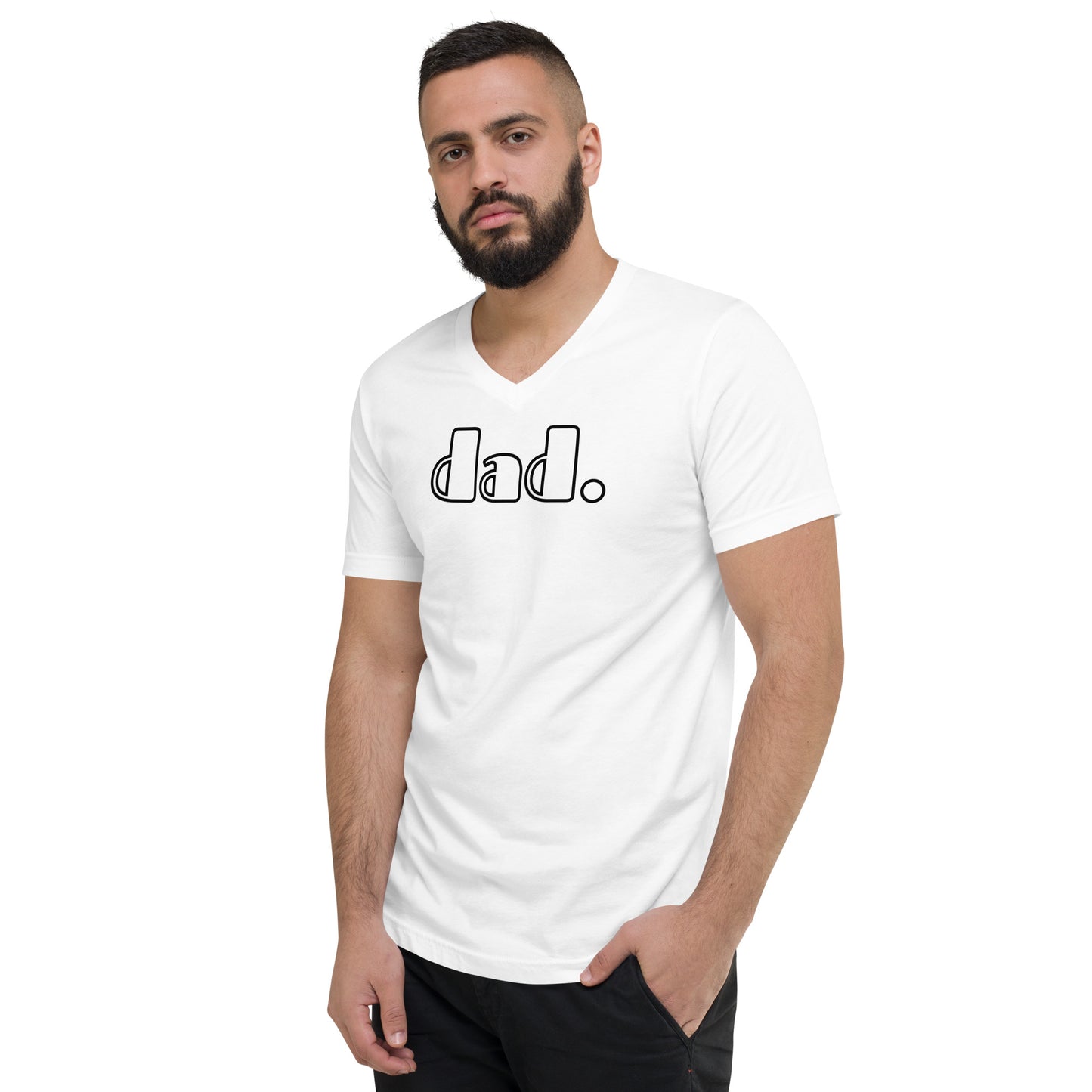 Dad Short Sleeve V-Neck T-Shirt