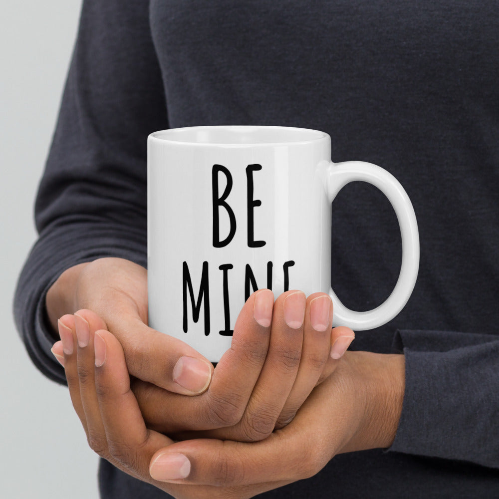 Be Mine White Glossy Mug