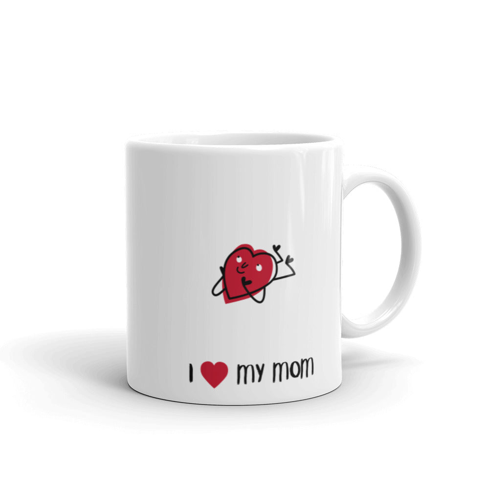 You Rock Mom White Glossy Mug