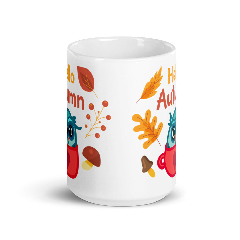 Hello Autumn Ceramic Mug
