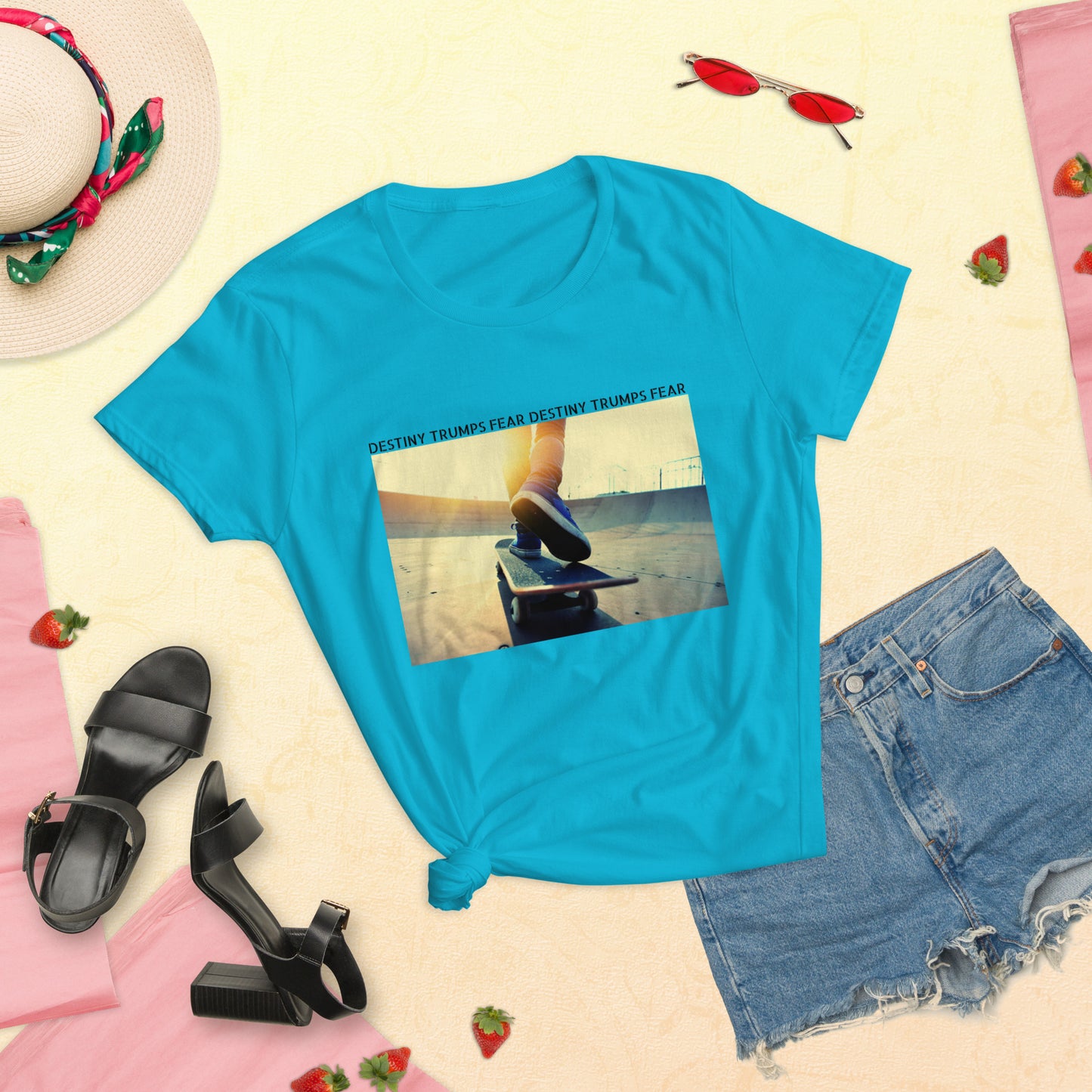 Destiny Trumps Fear Women's Graphic Tee