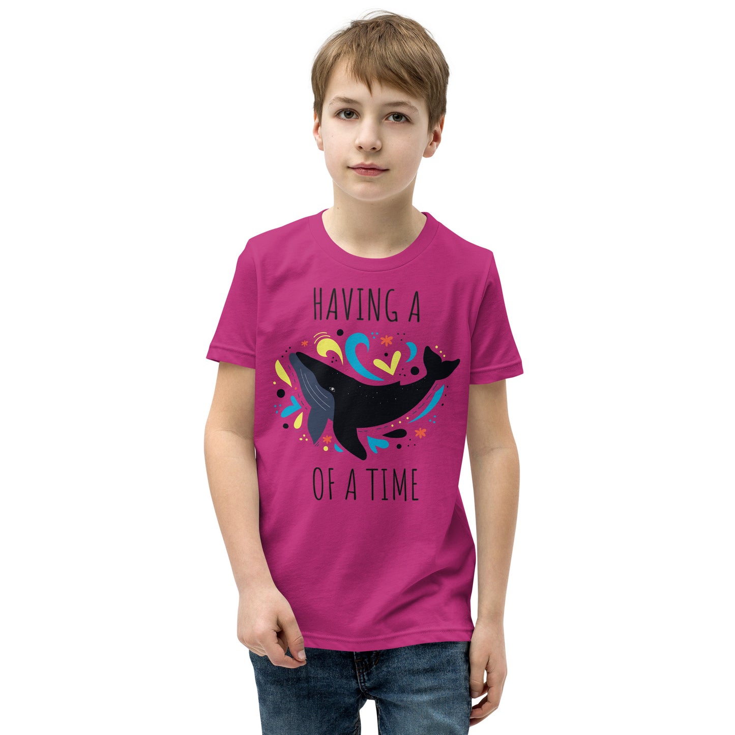 Having A Whale Of A Time Kid's T-Shirt