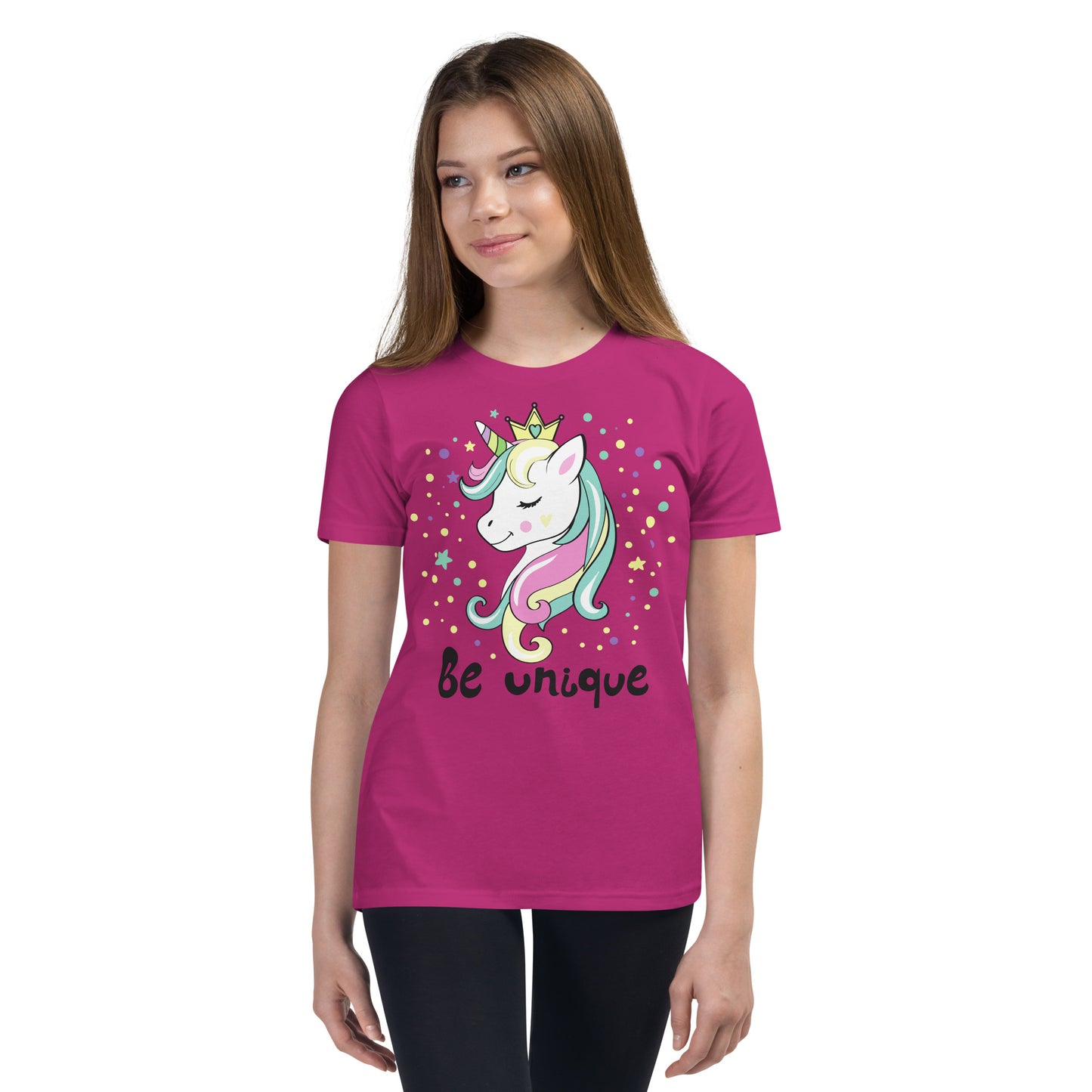 Be Unique Unicorn Girl's T-Shirt