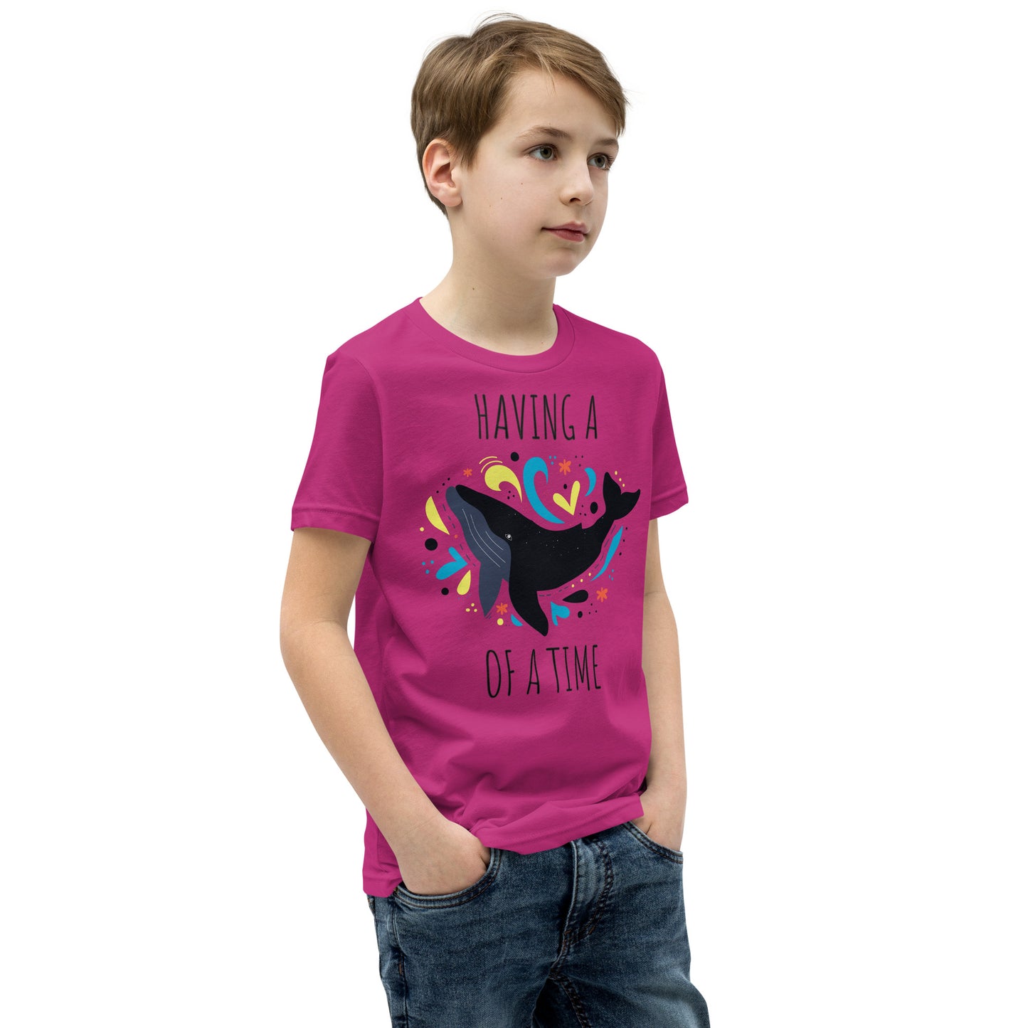 Having A Whale Of A Time Kid's T-Shirt