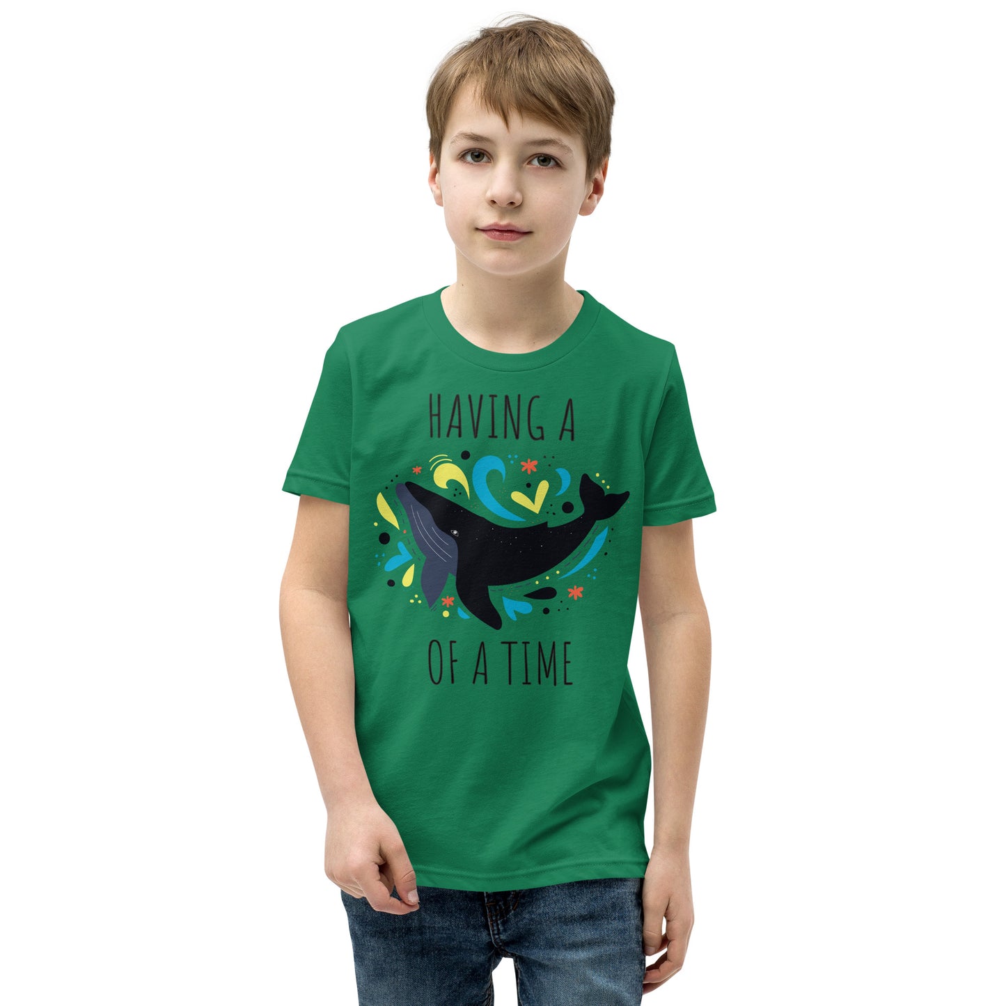 Having A Whale Of A Time Kid's T-Shirt