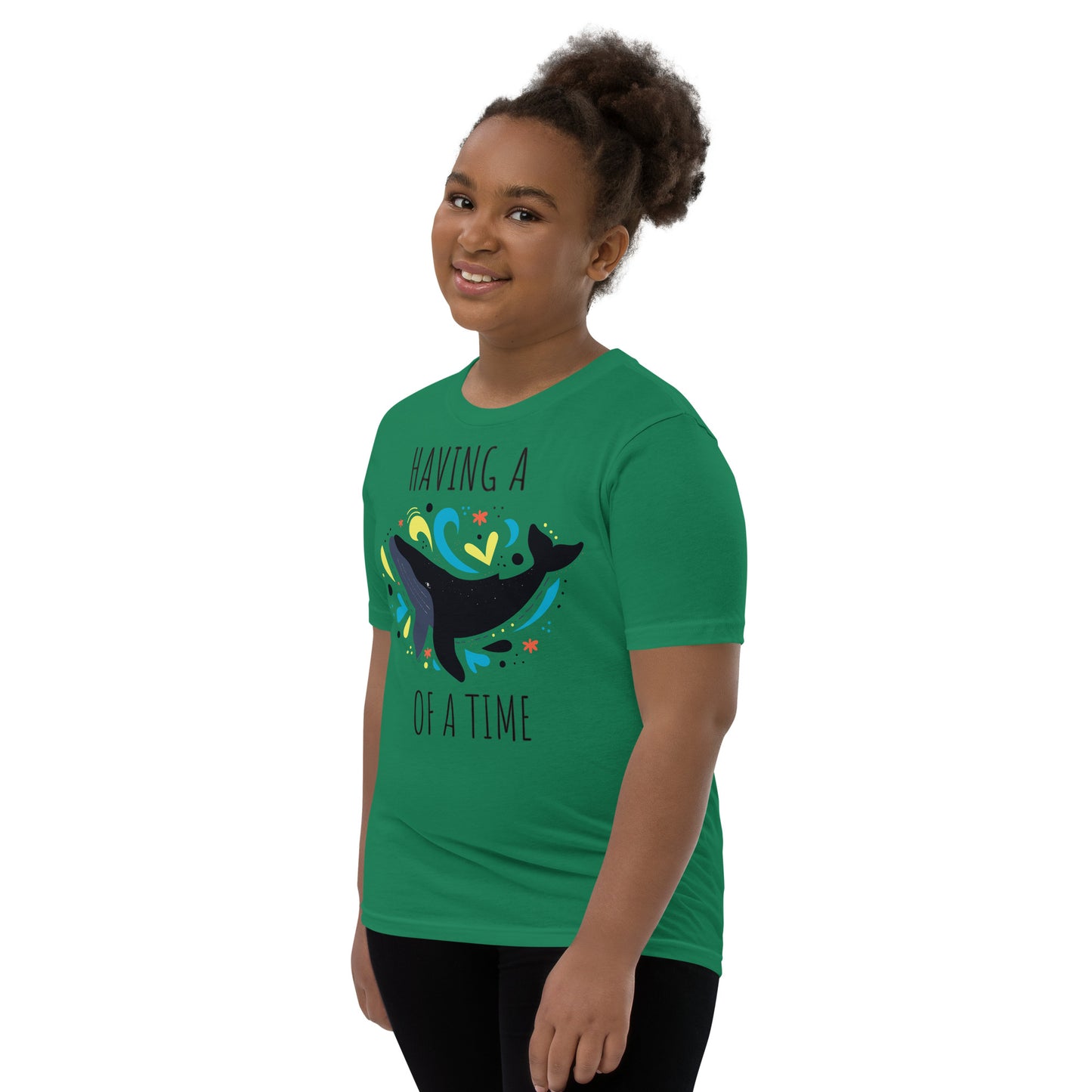 Having A Whale Of A Time Kid's T-Shirt