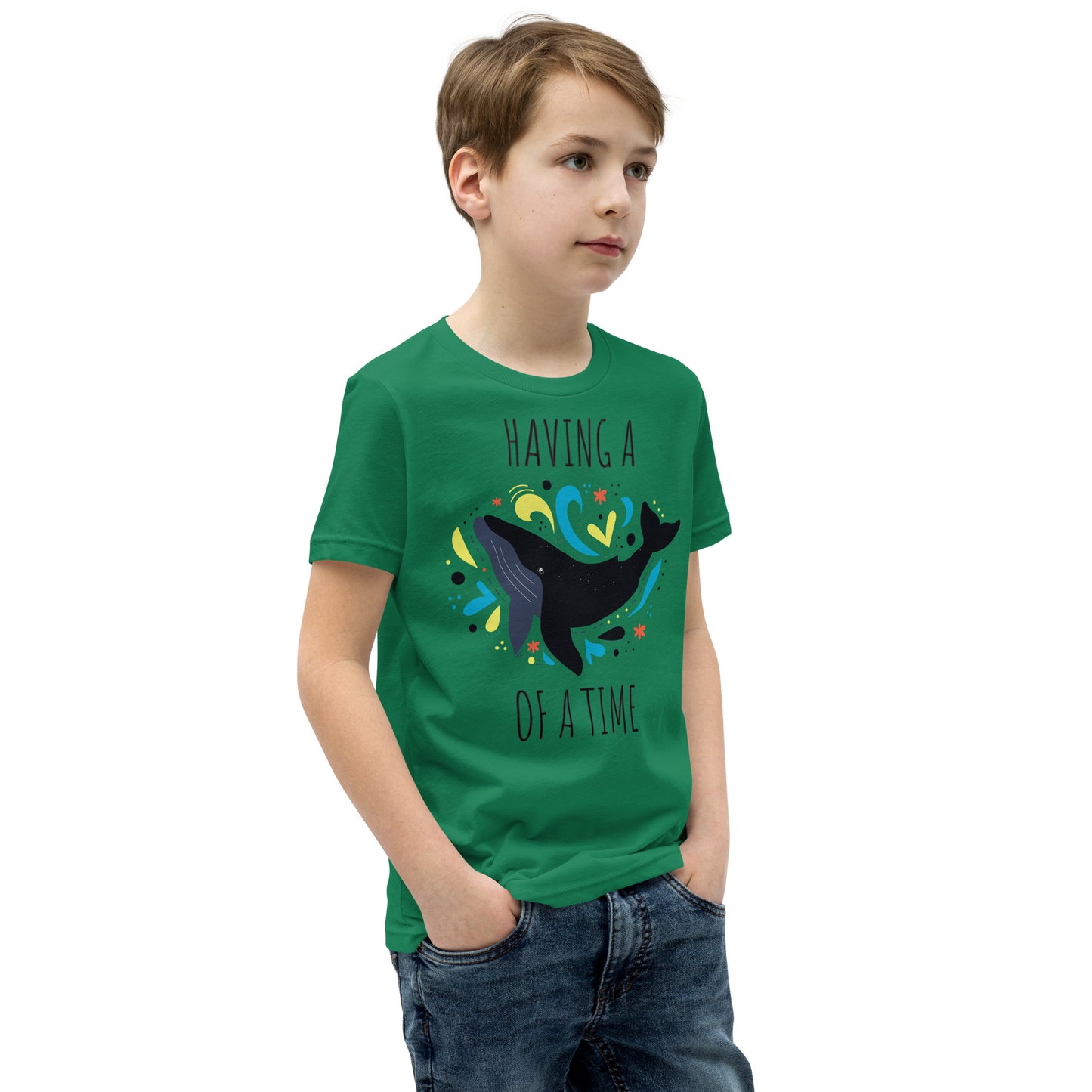 Having A Whale Of A Time Kid's T-Shirt