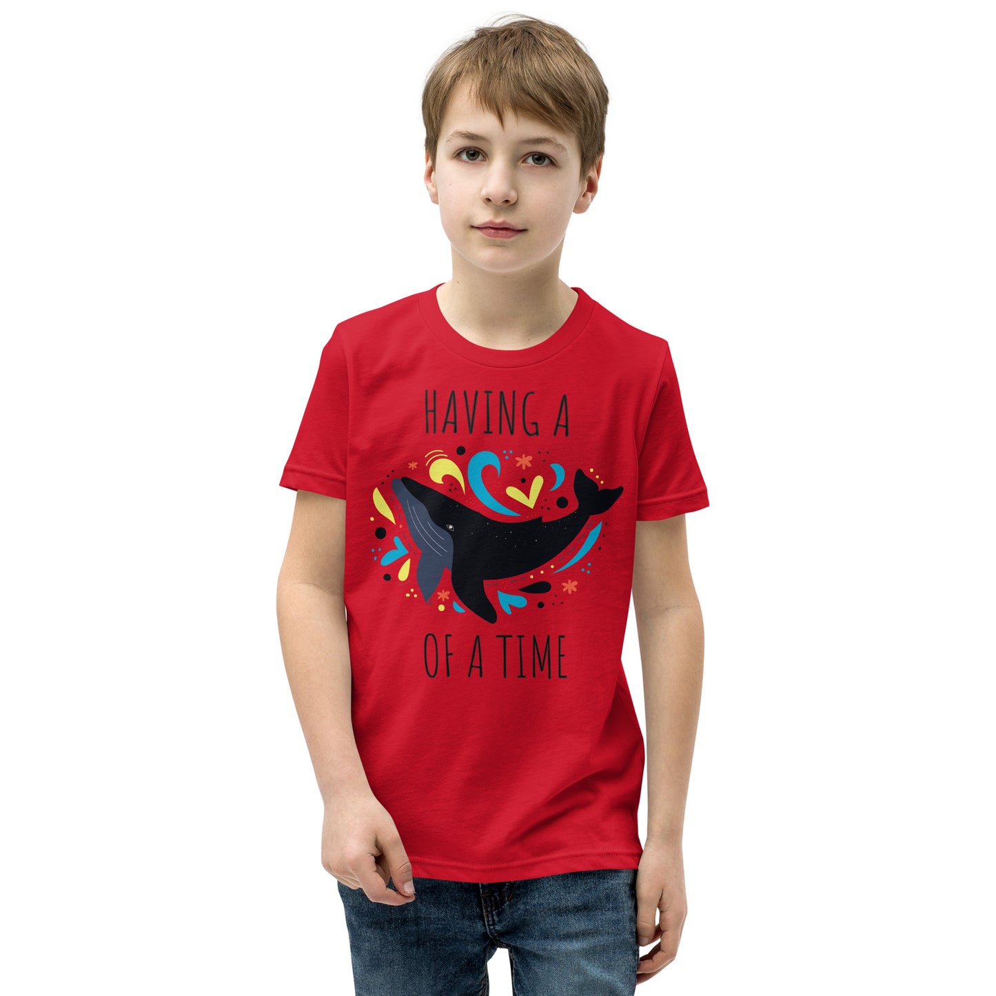 Having A Whale Of A Time Kid's T-Shirt