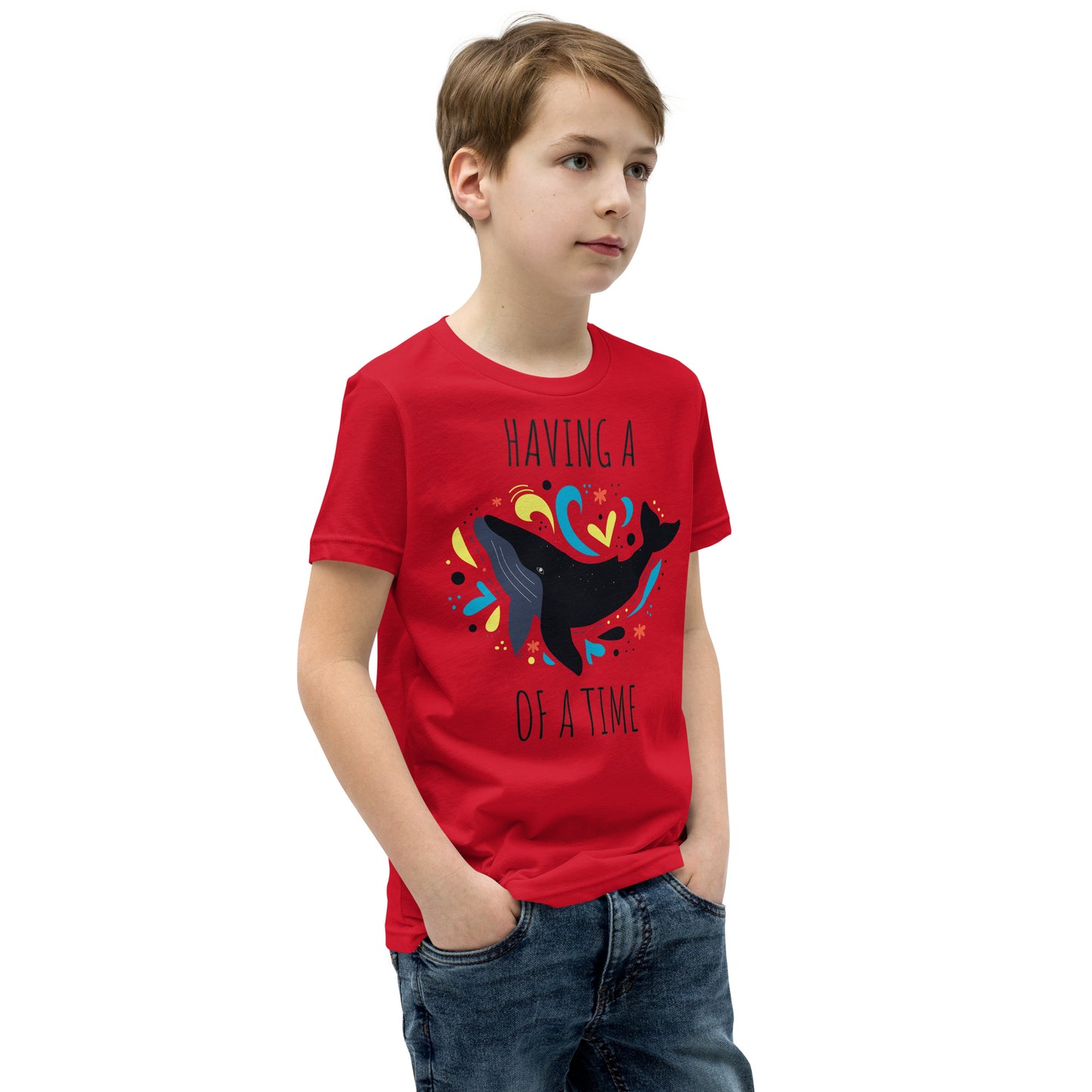 Having A Whale Of A Time Kid's T-Shirt