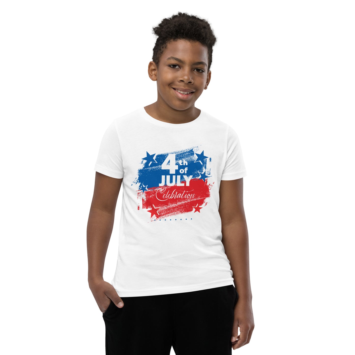4th Of July Celebration Youth Short Sleeve T-Shirt