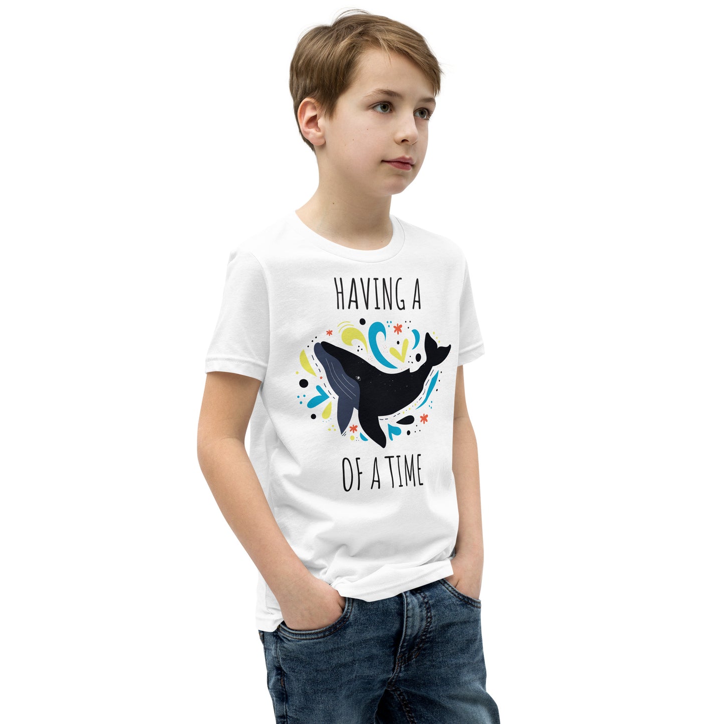 Having A Whale Of A Time Kid's T-Shirt