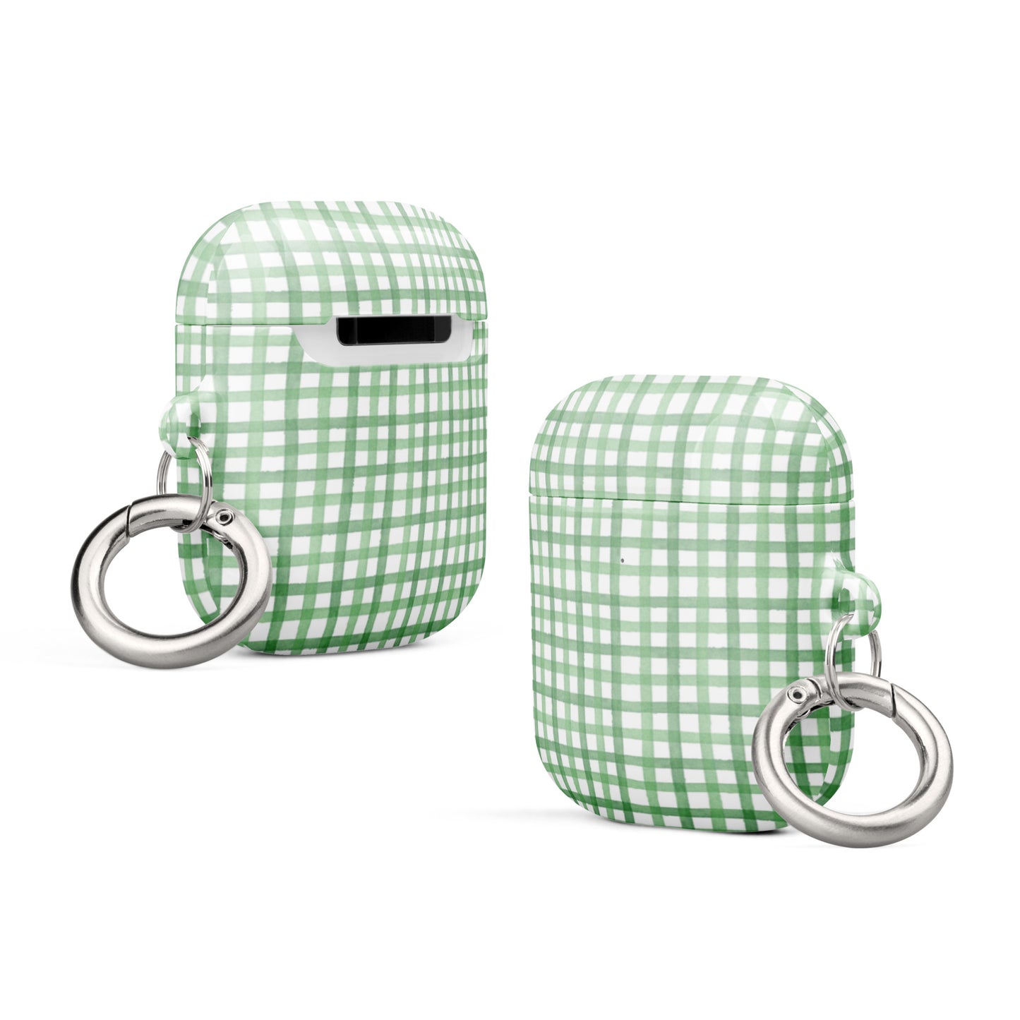 Green Gingham Case for AirPods®