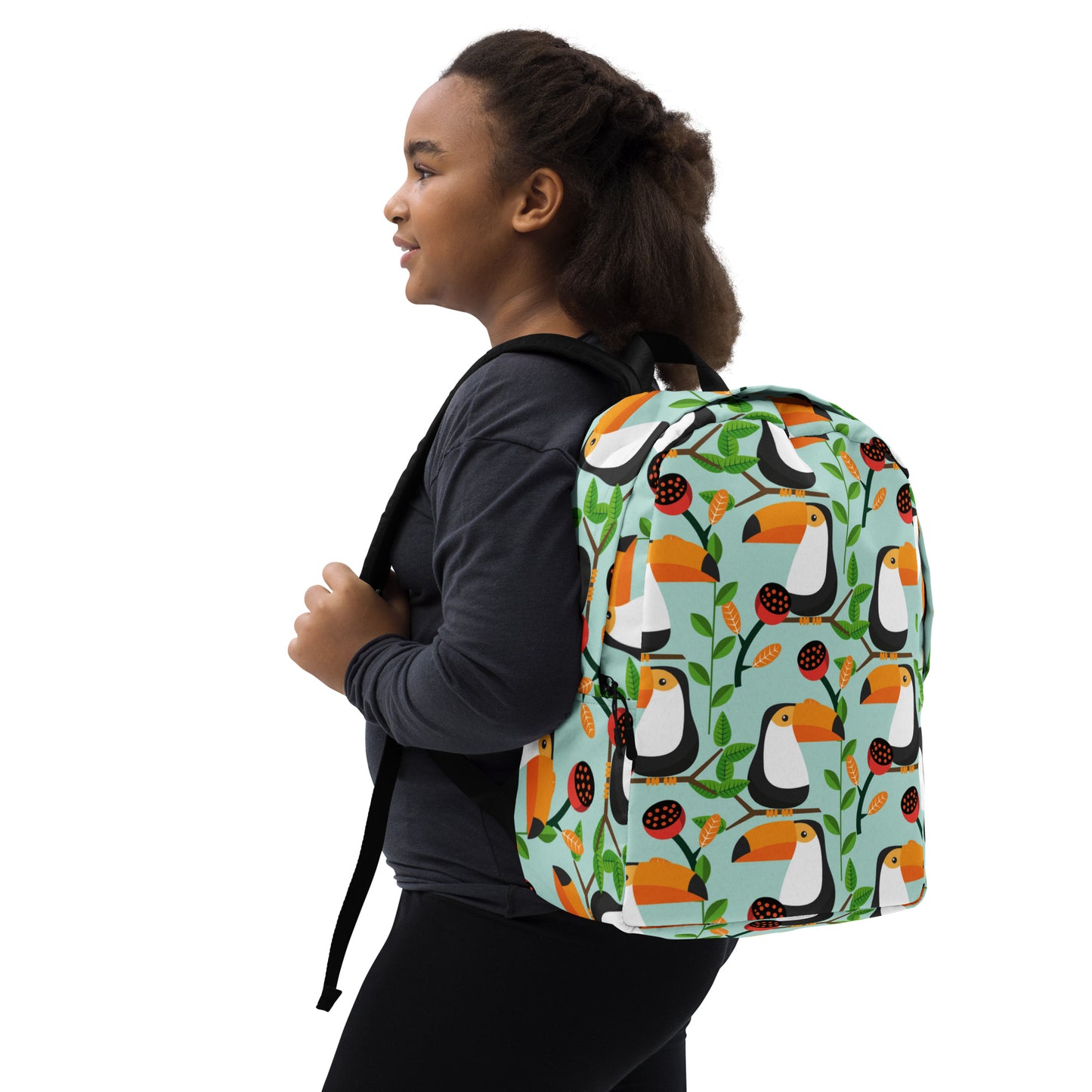 Tropical Bird Minimalist Backpack