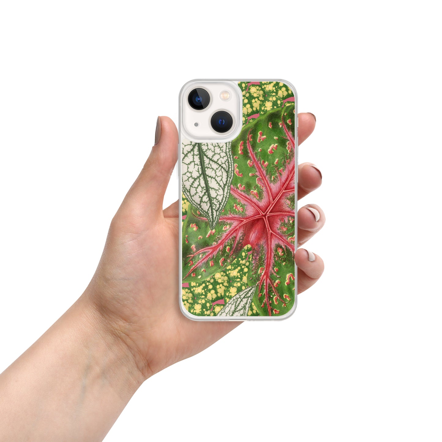 Tropical Leaves iPhone Case