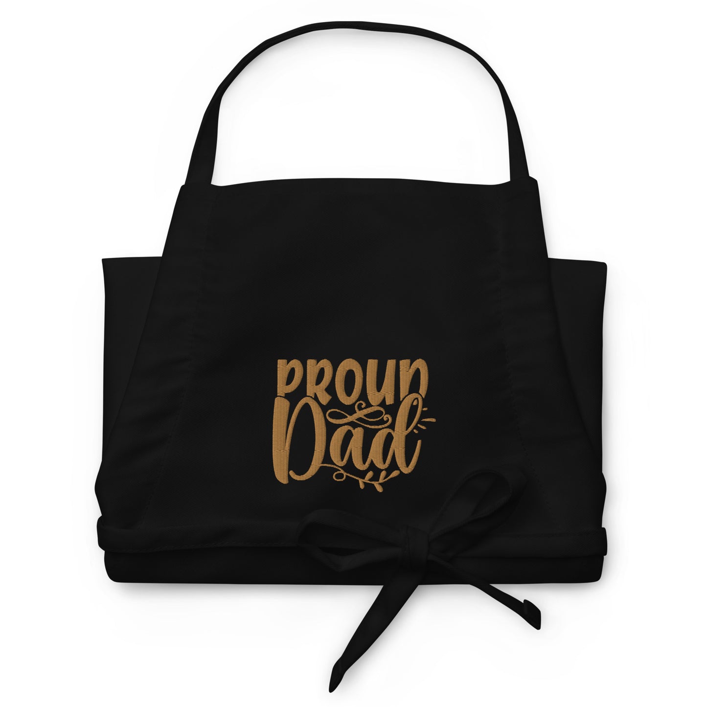 Proud Dad Embroidered Apron
