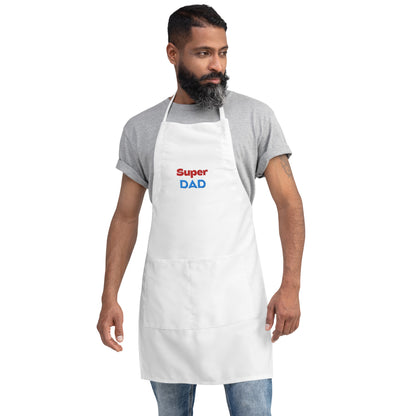 Super Dad Embroidered Apron