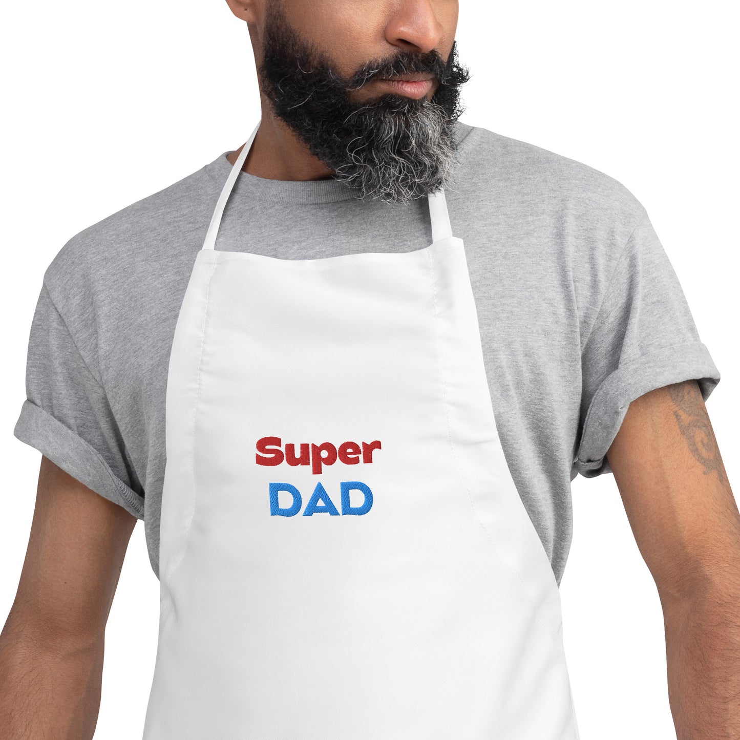 Super Dad Embroidered Apron