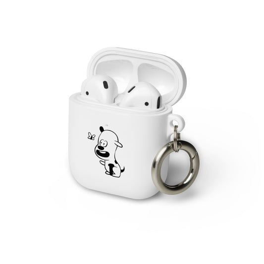 Dog Meets Butterflies  Case for AirPods®