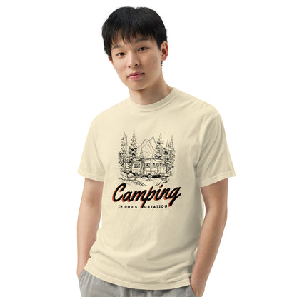 Explore God's Creation: Unisex Garment-Dyed Heavyweight T-Shirt