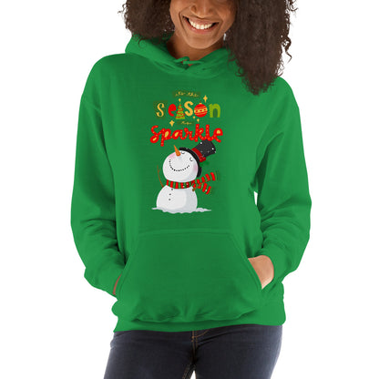 It's The Season To Sparkle Christmas Unisex Hoodie