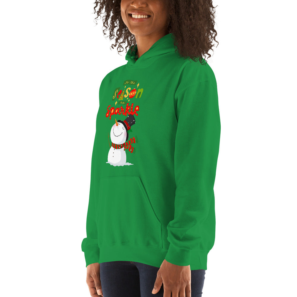 It's The Season To Sparkle Christmas Unisex Hoodie