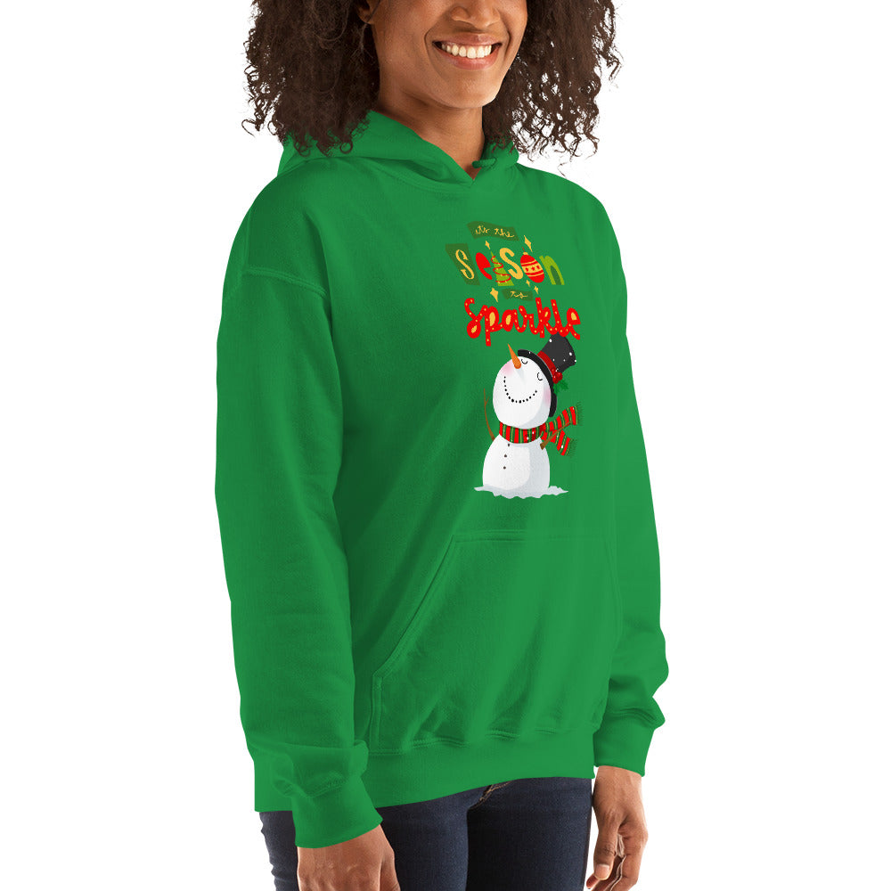 It's The Season To Sparkle Christmas Unisex Hoodie