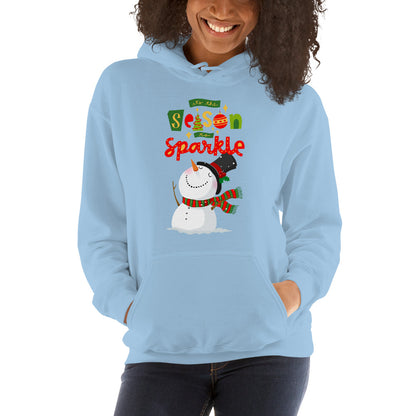 It's The Season To Sparkle Christmas Unisex Hoodie