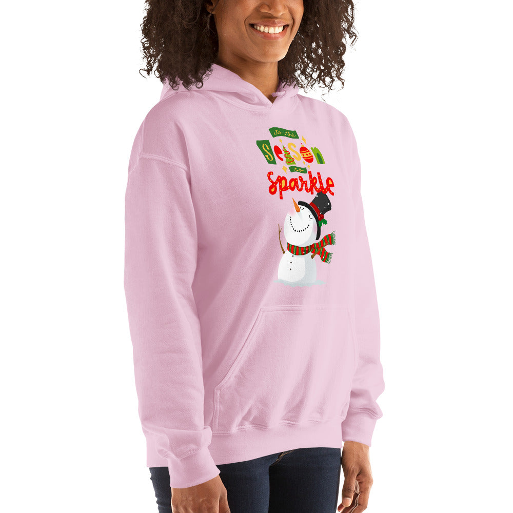 It's The Season To Sparkle Christmas Unisex Hoodie