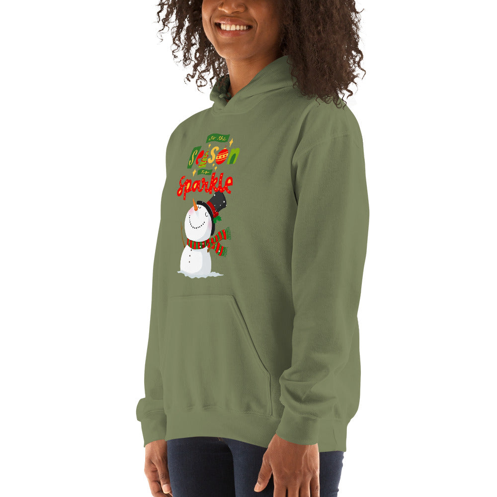 It's The Season To Sparkle Christmas Unisex Hoodie