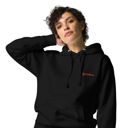 Grandma Embroidered Hoodie