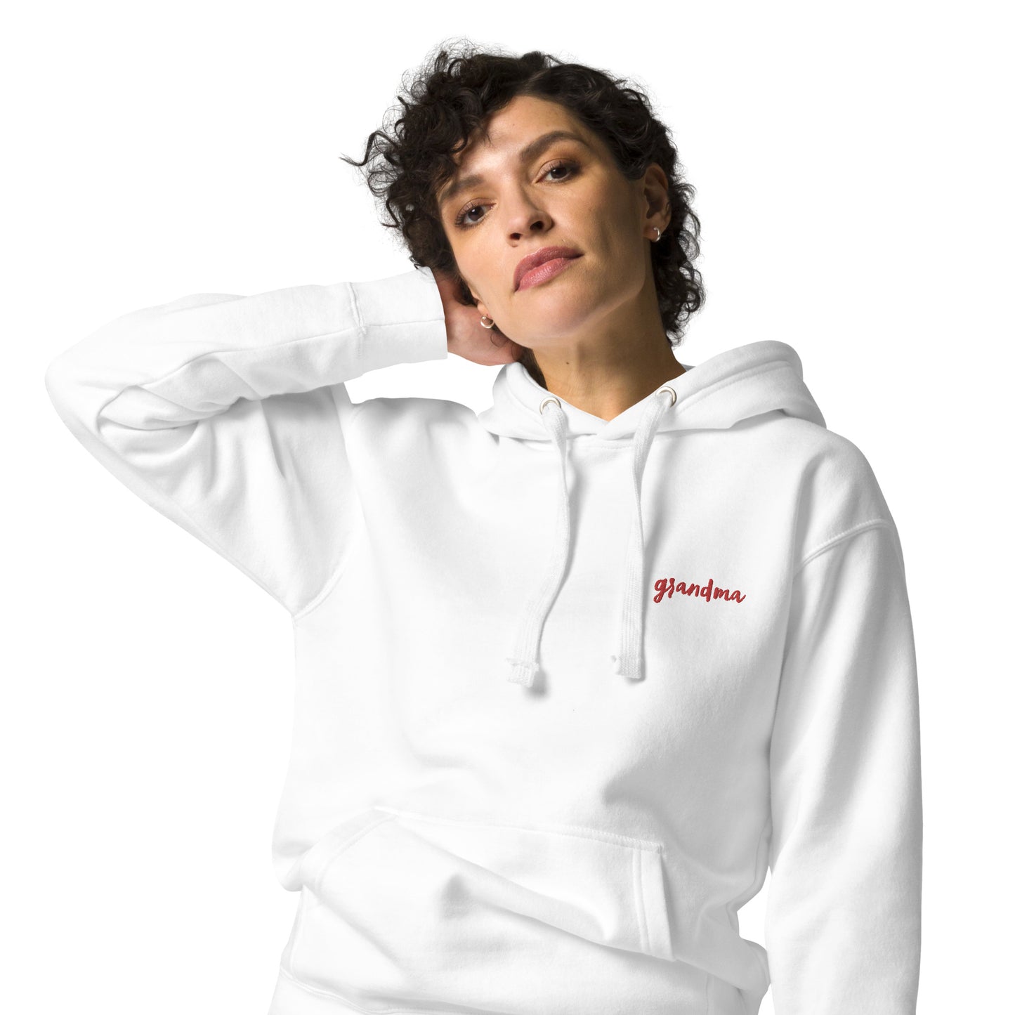 Grandma Embroidered Hoodie