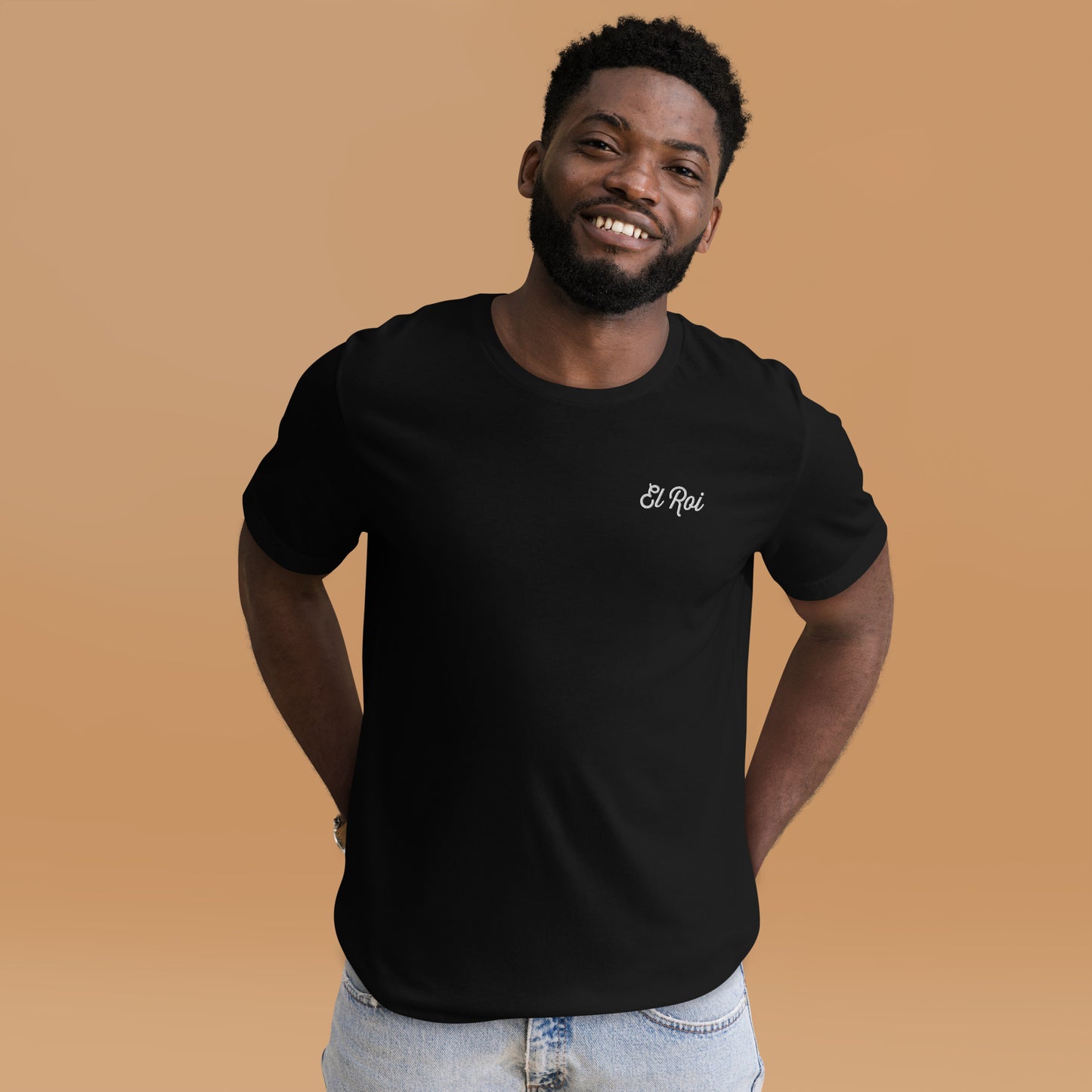 El Roi Embroidered Unisex Cotton Tee